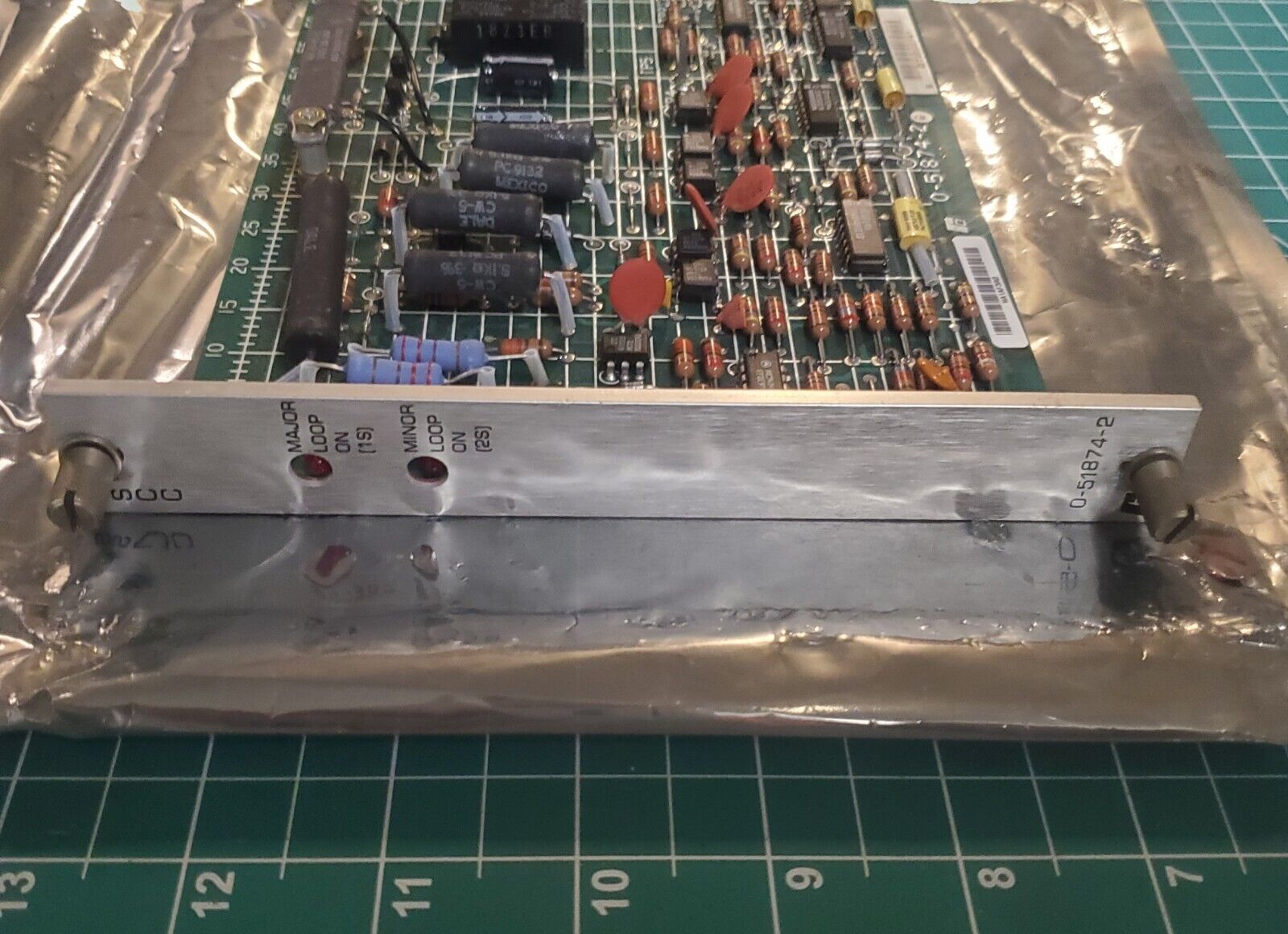 ARJETA DE CONTROL DE SECUENCIA ESTÁTICA RELIANCE ELECTRIC 0-51874-2 0518742